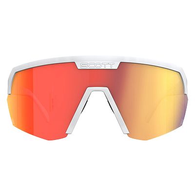 Превью  Велоочки SCOTT Sport Shield White Matt, Линзы: Red Crome (281188-0196192)